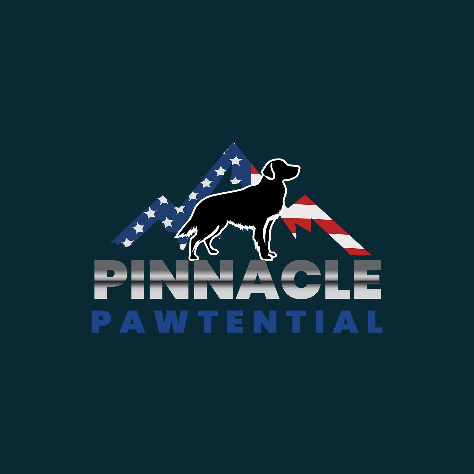 6823a9eb782e5_Pawtential Logo - simle vershion - blue background 6823a9eb782e5_Pawtential Logo - simle vershion - blue background